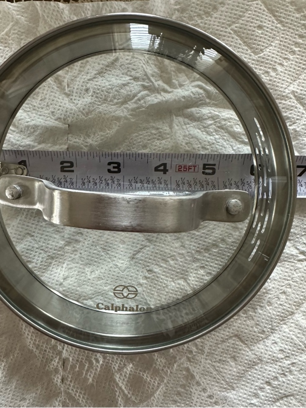 Calphalon steamer lid 1085120 6”